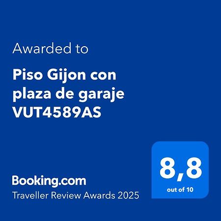 Piso Gijon Con Plaza De Garaje Vut4589As Apartman Kültér fotó